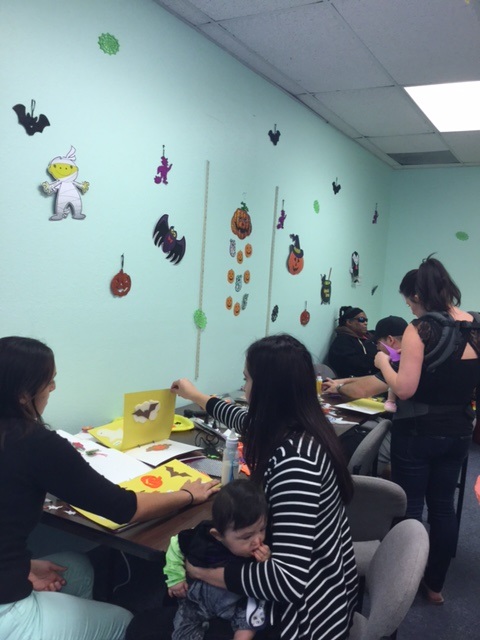 Making tactile books at make-it take-it.